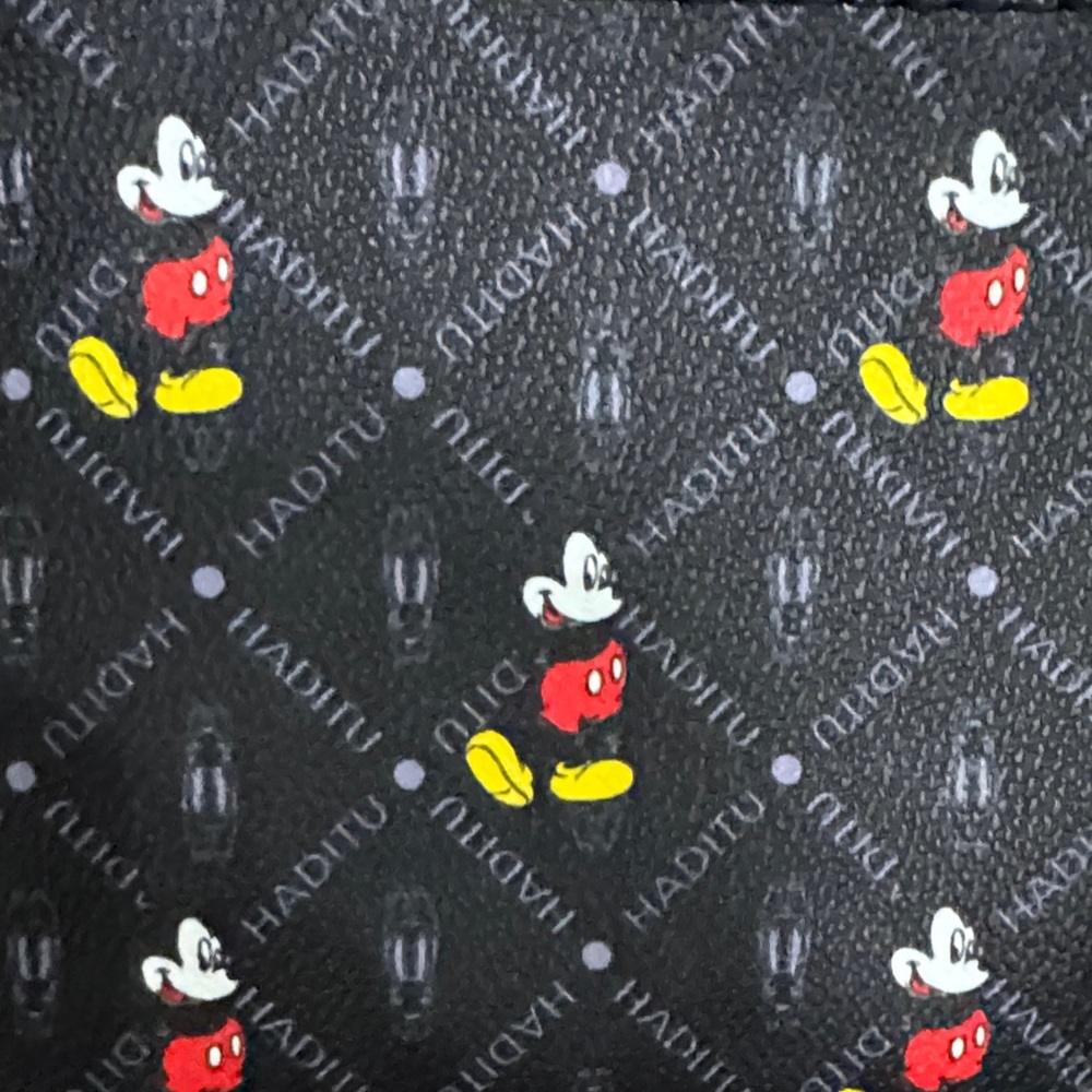 Black Disney Clutch with Mickey Mouse Design - Picture 2 of 3